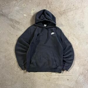 Black Nike Mini Logo Hoodie